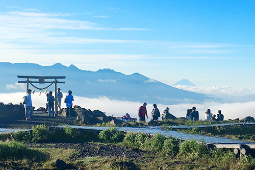 車山スカイパークスキー場 雲海 展望リフト