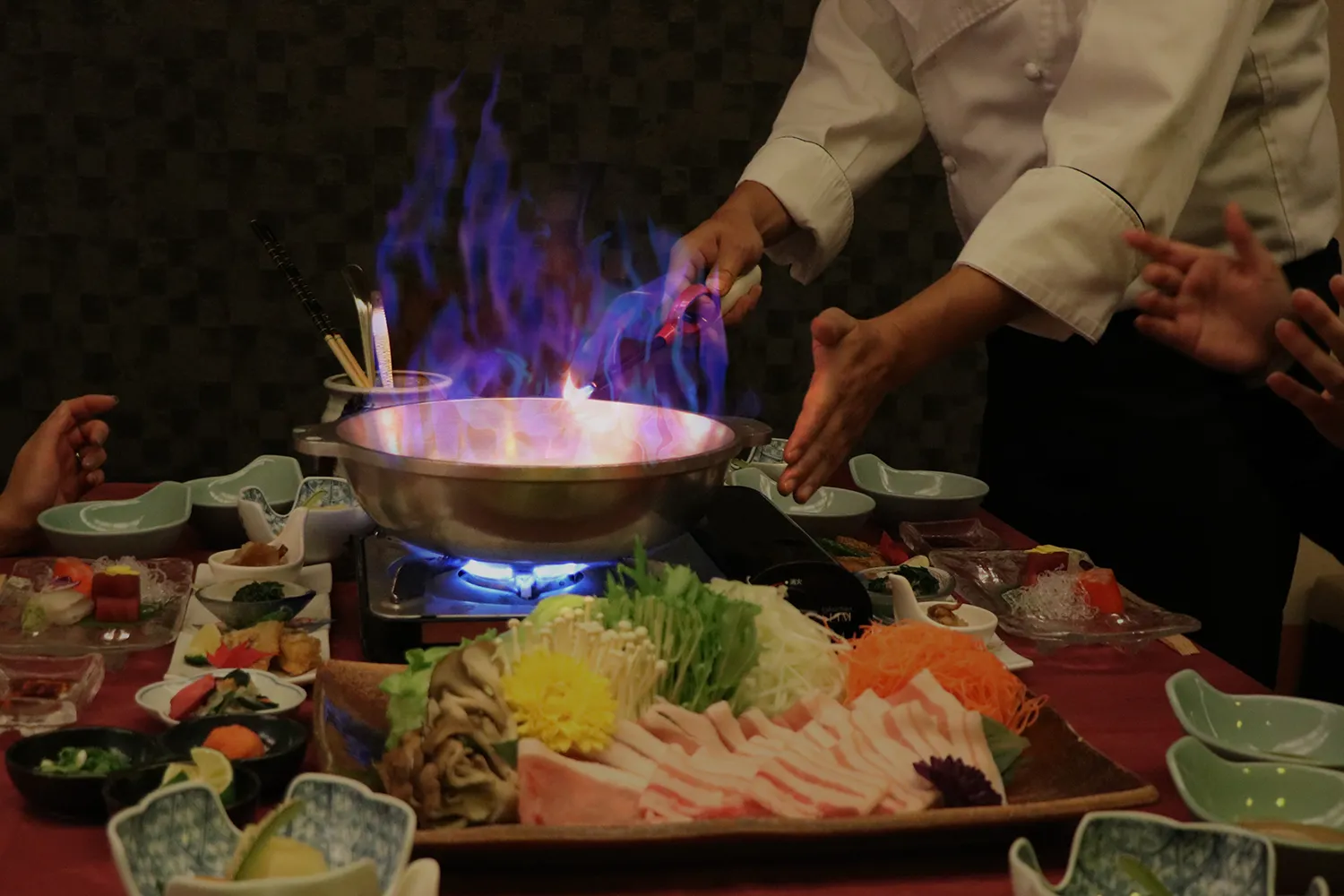 炎の火鍋 ～信州SPFポーク～ 家族団らん 友人 忘年会 新年会