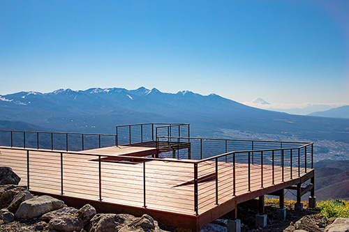 車山スカイパークスキー場 雲海 展望リフト